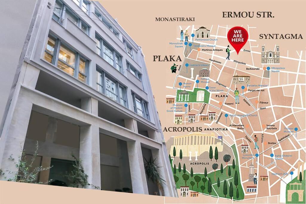 Your Cube Place At Ermou - Plaka Афины Экстерьер фото